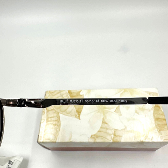 Maui Jim Water Front Sunglasses Grey Metal Unisex - Picture 6 of 12